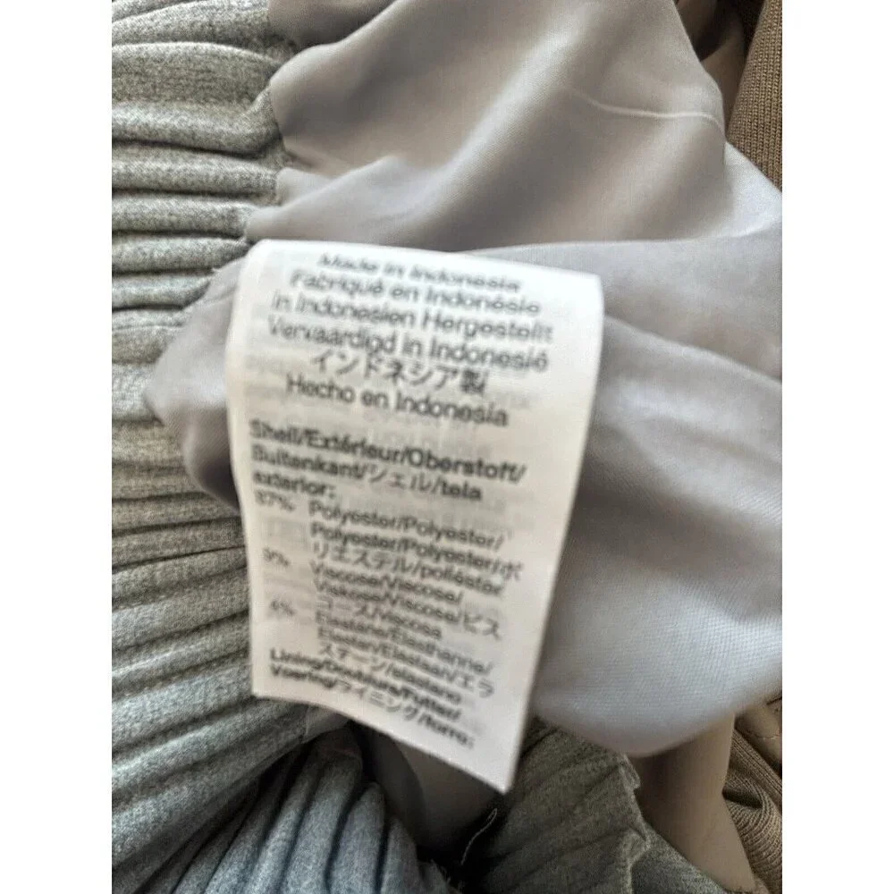 JCrew Mercantile Womens Size 6 Gray Pull On Skirt Pockets Elastic Waist
